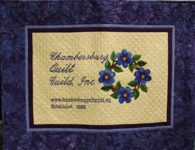 Chambersburg Quilt Guild Banner